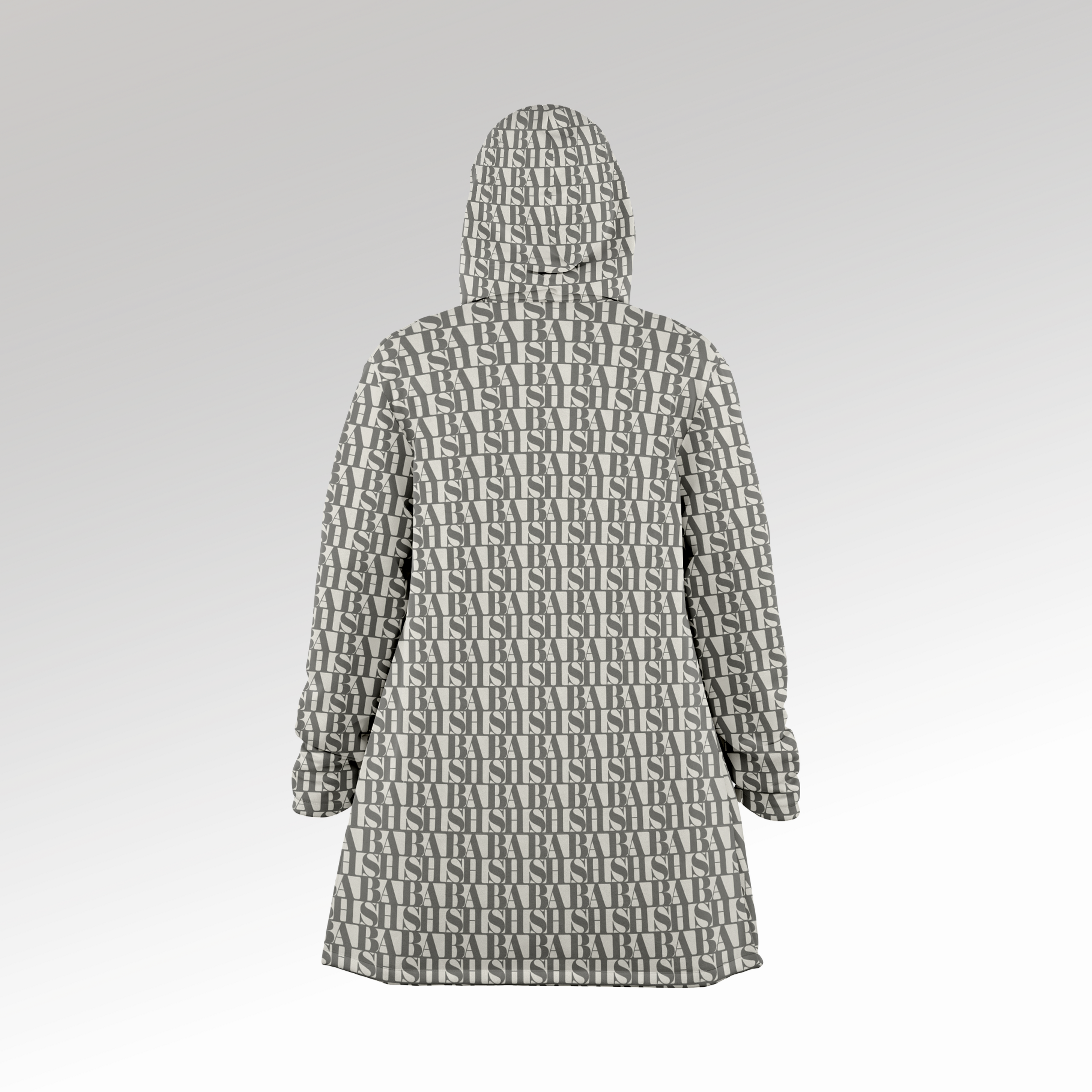 Monogram Microfleece Cloak CREME