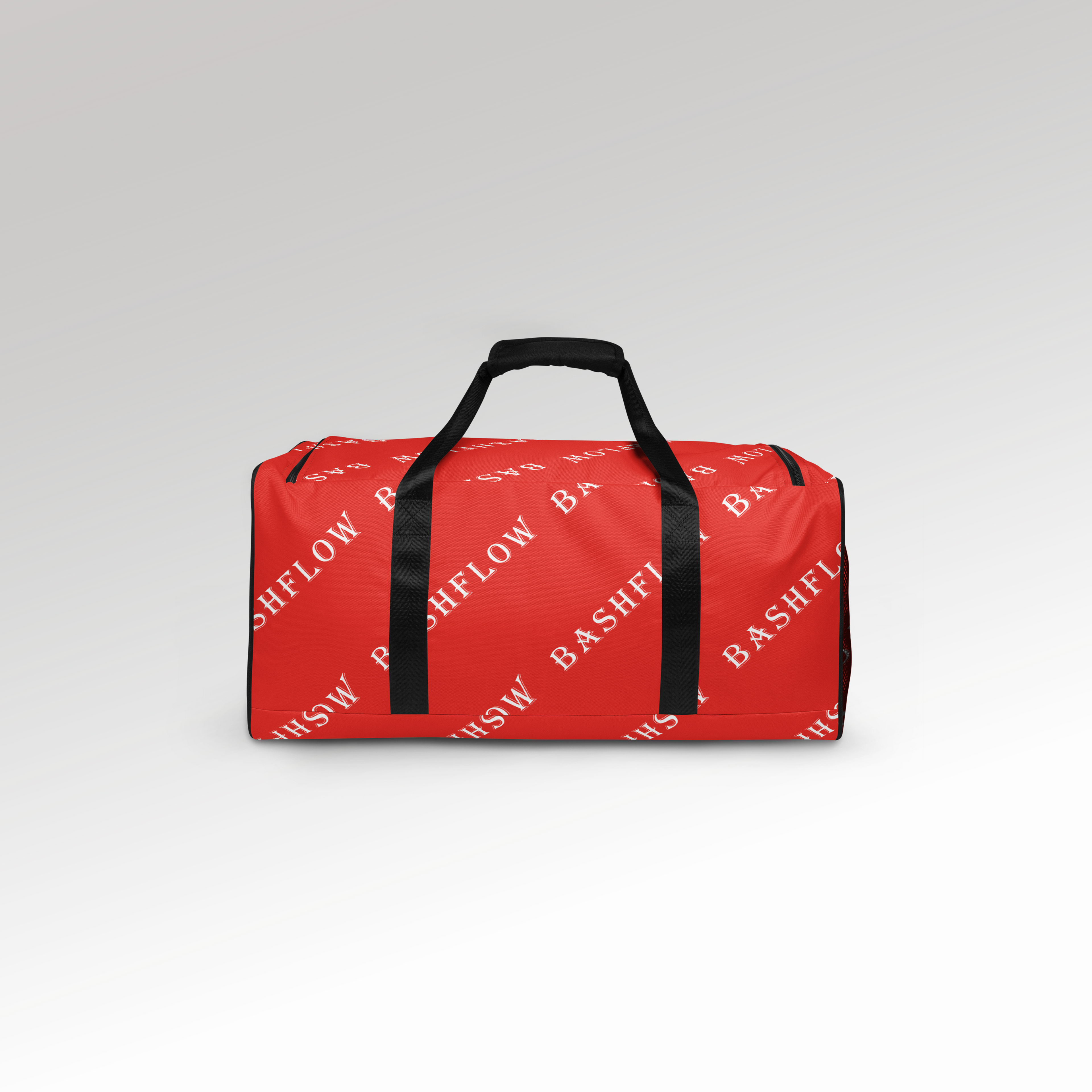 Slant Red Duffle Bag