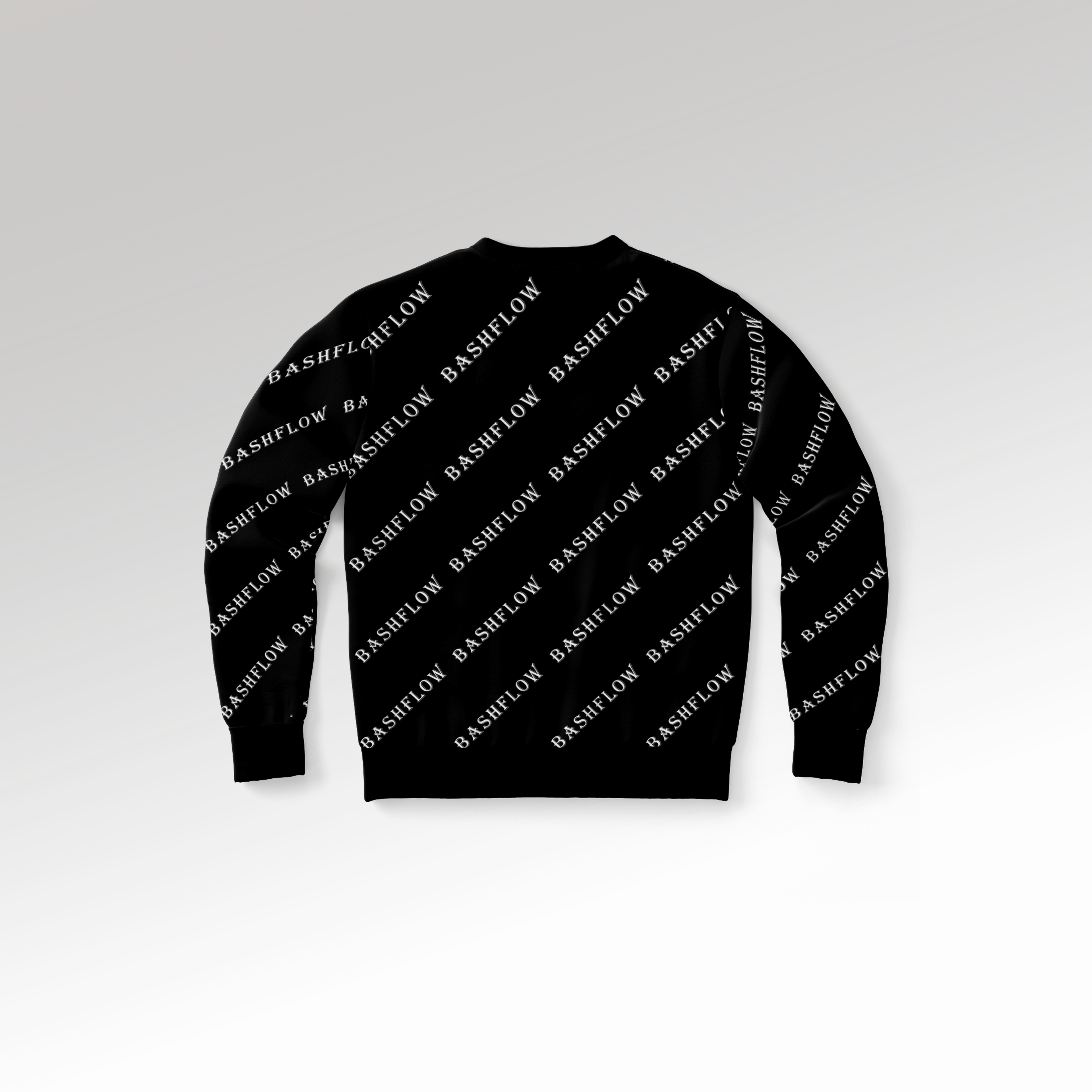 Slant Black Sweatshirt