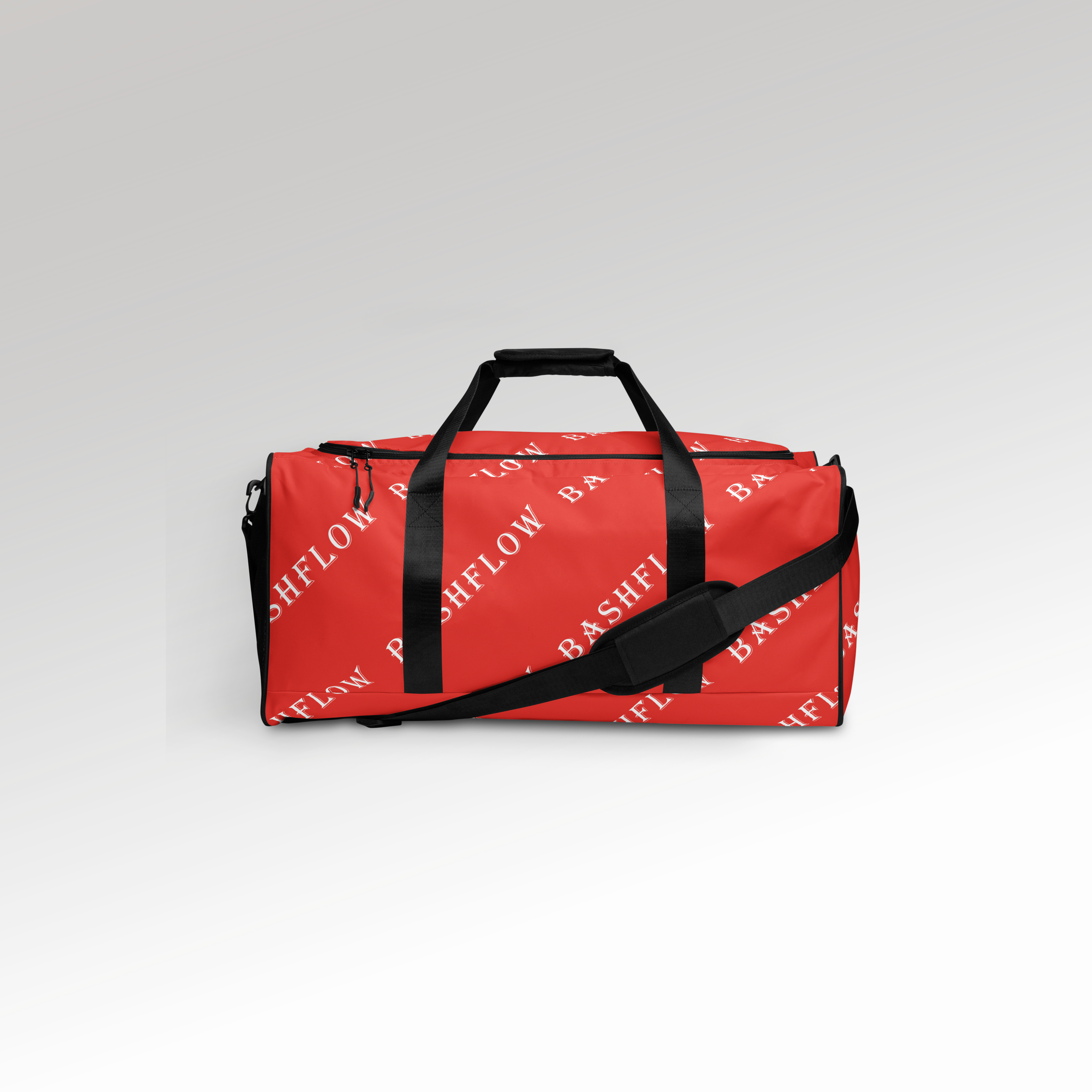 Slant Red Duffle Bag