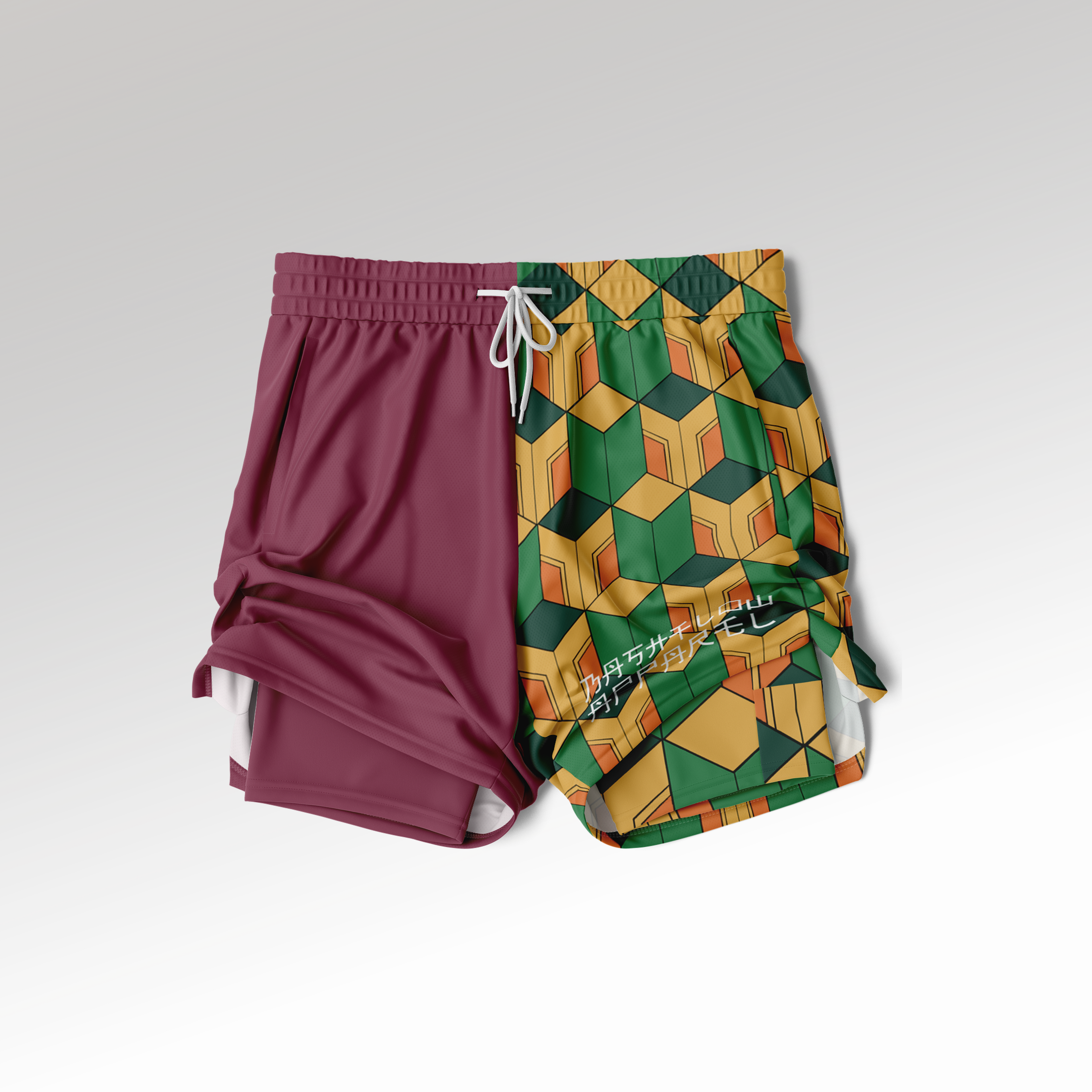 Giyu 2-in-1 Athletic Short