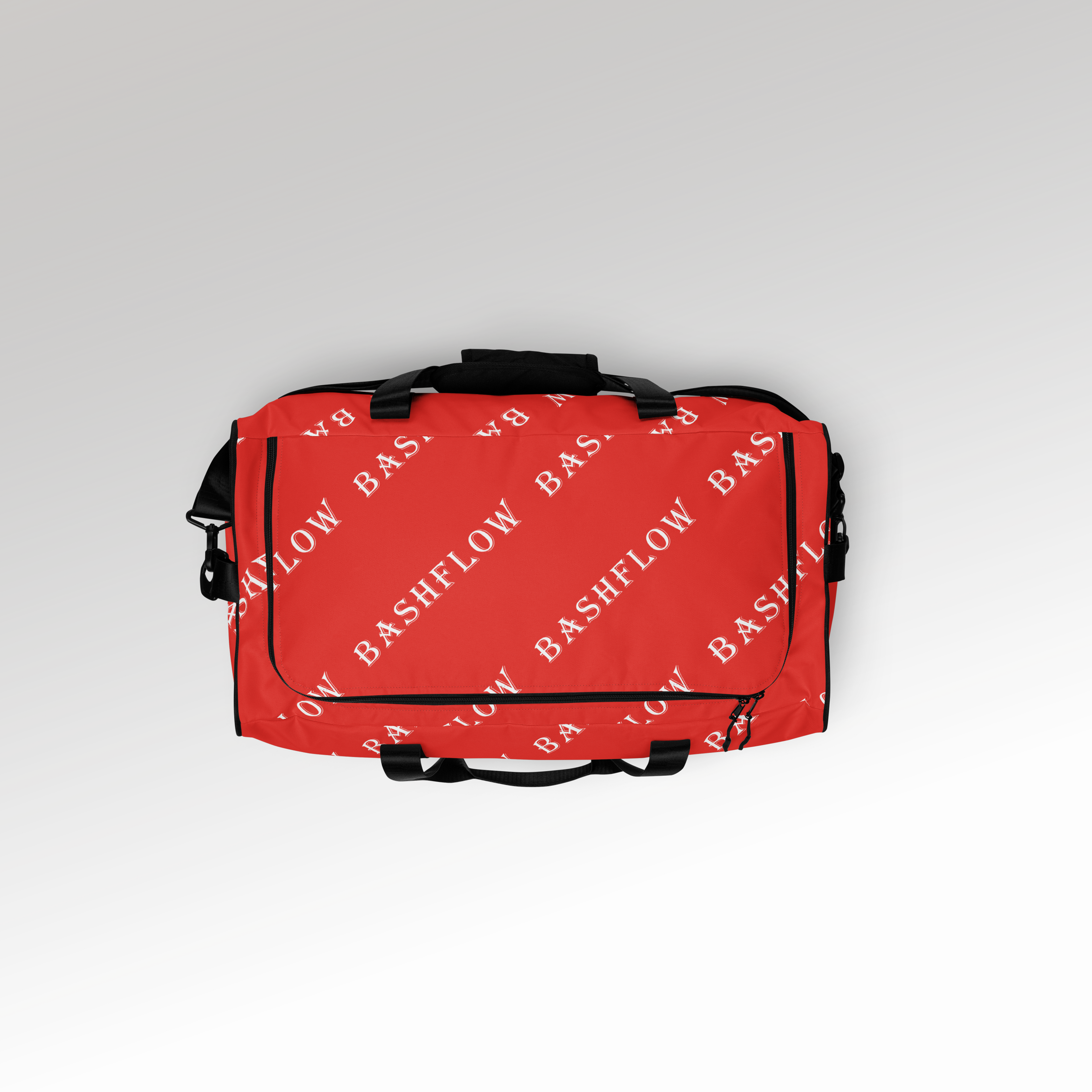 Slant Red Duffle Bag