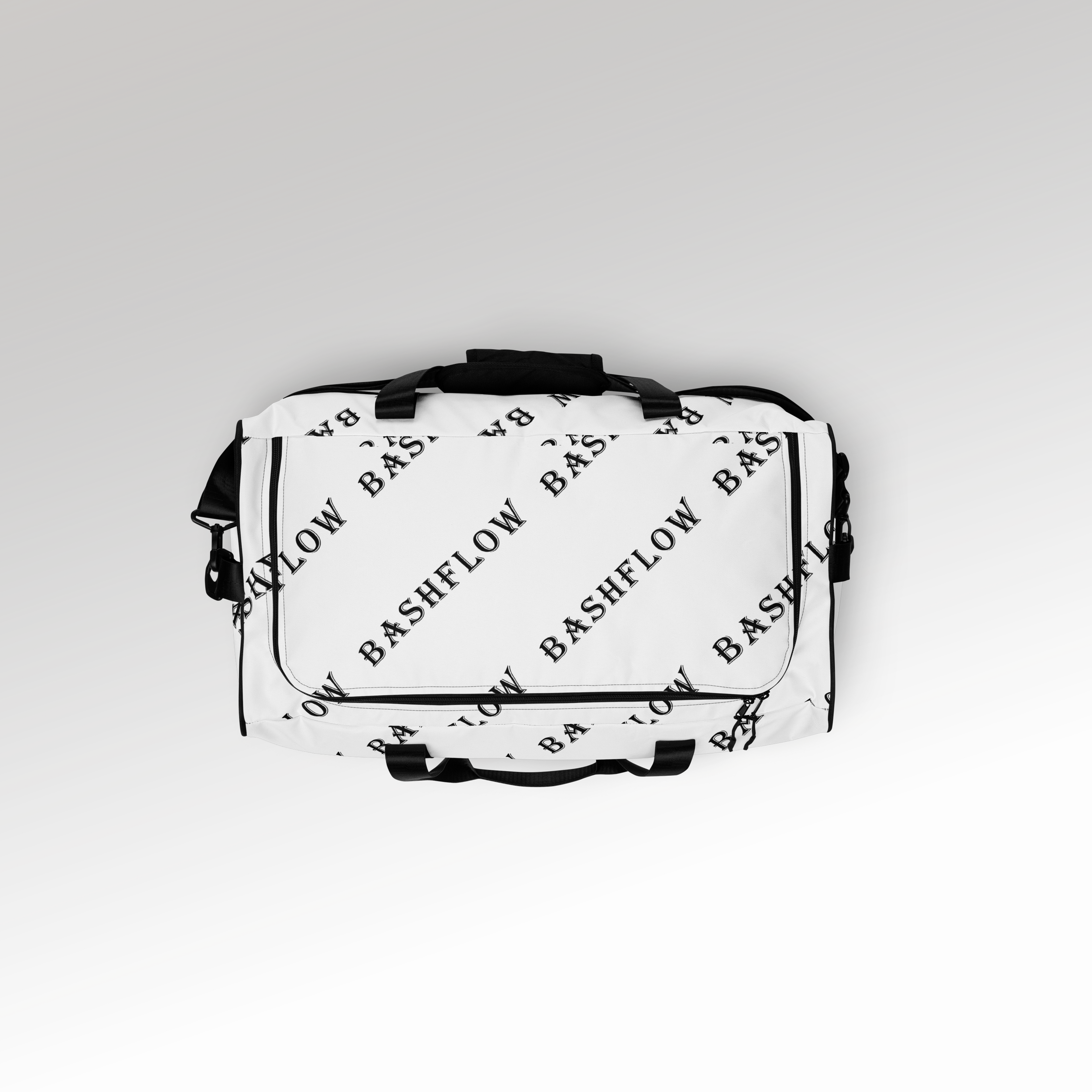 Slant White Duffle Bag
