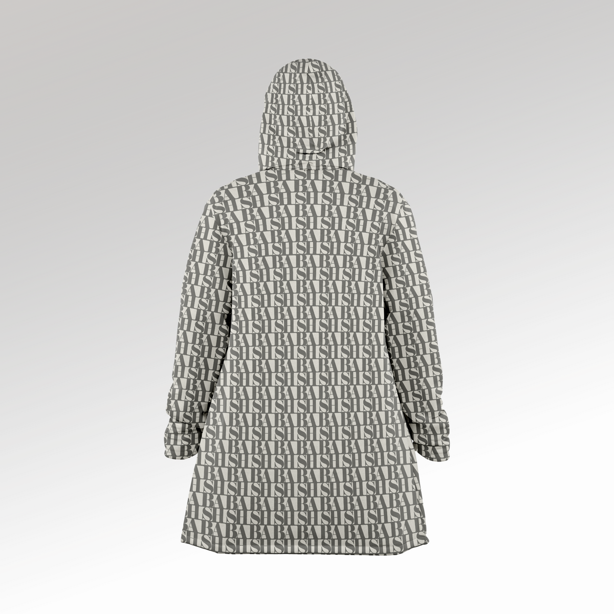 Monogram Microfleece Cloak CREME