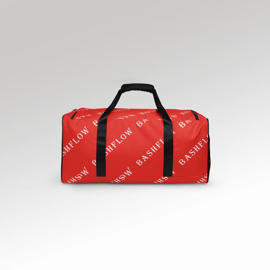 Slant Red Duffle Bag