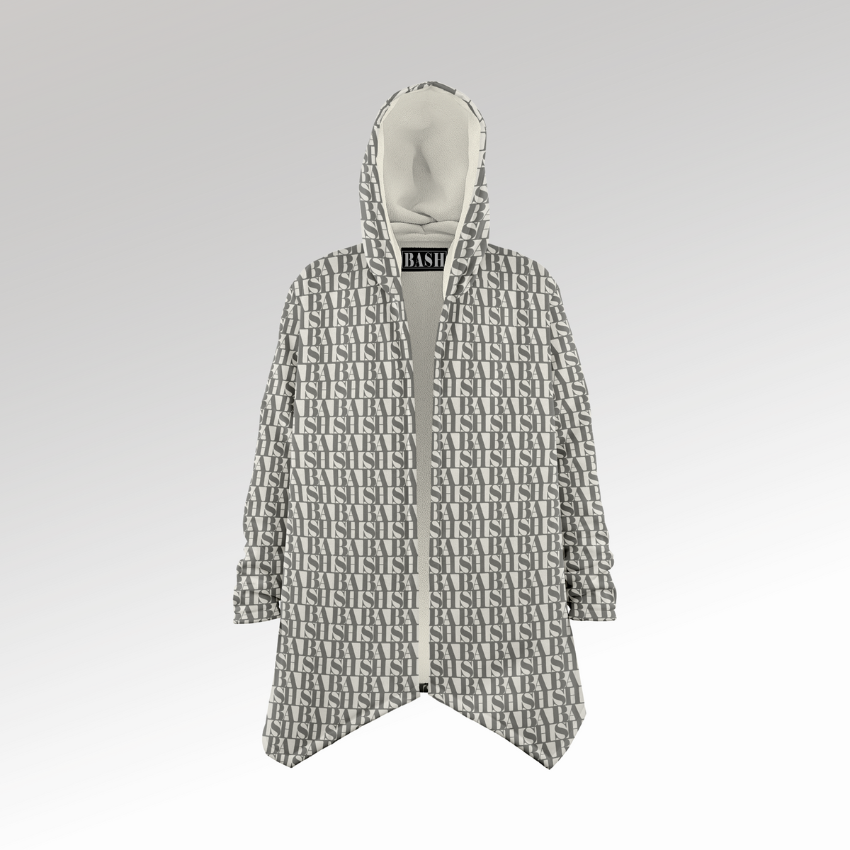 Monogram Microfleece Cloak CREME