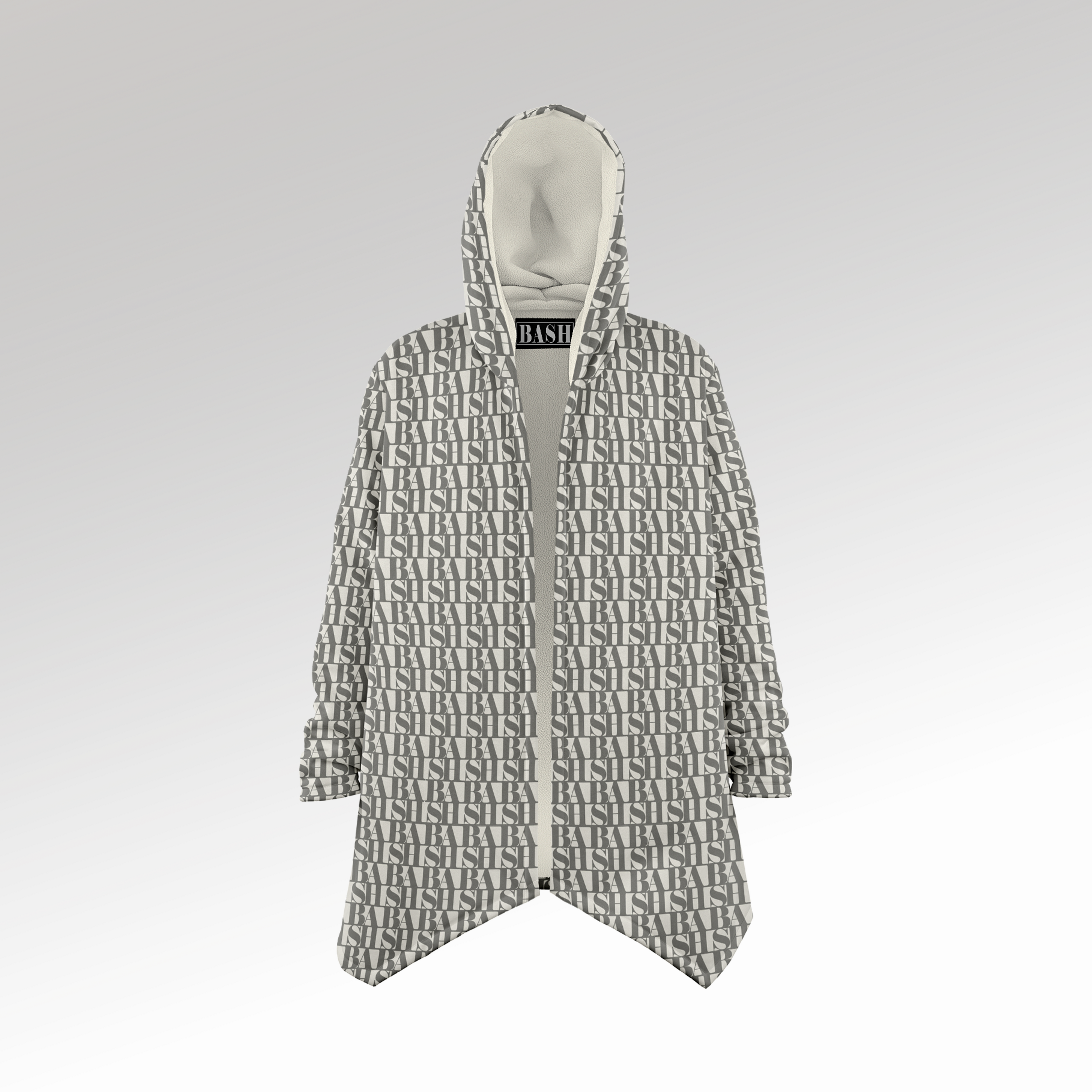 Monogram Microfleece Cloak CREME