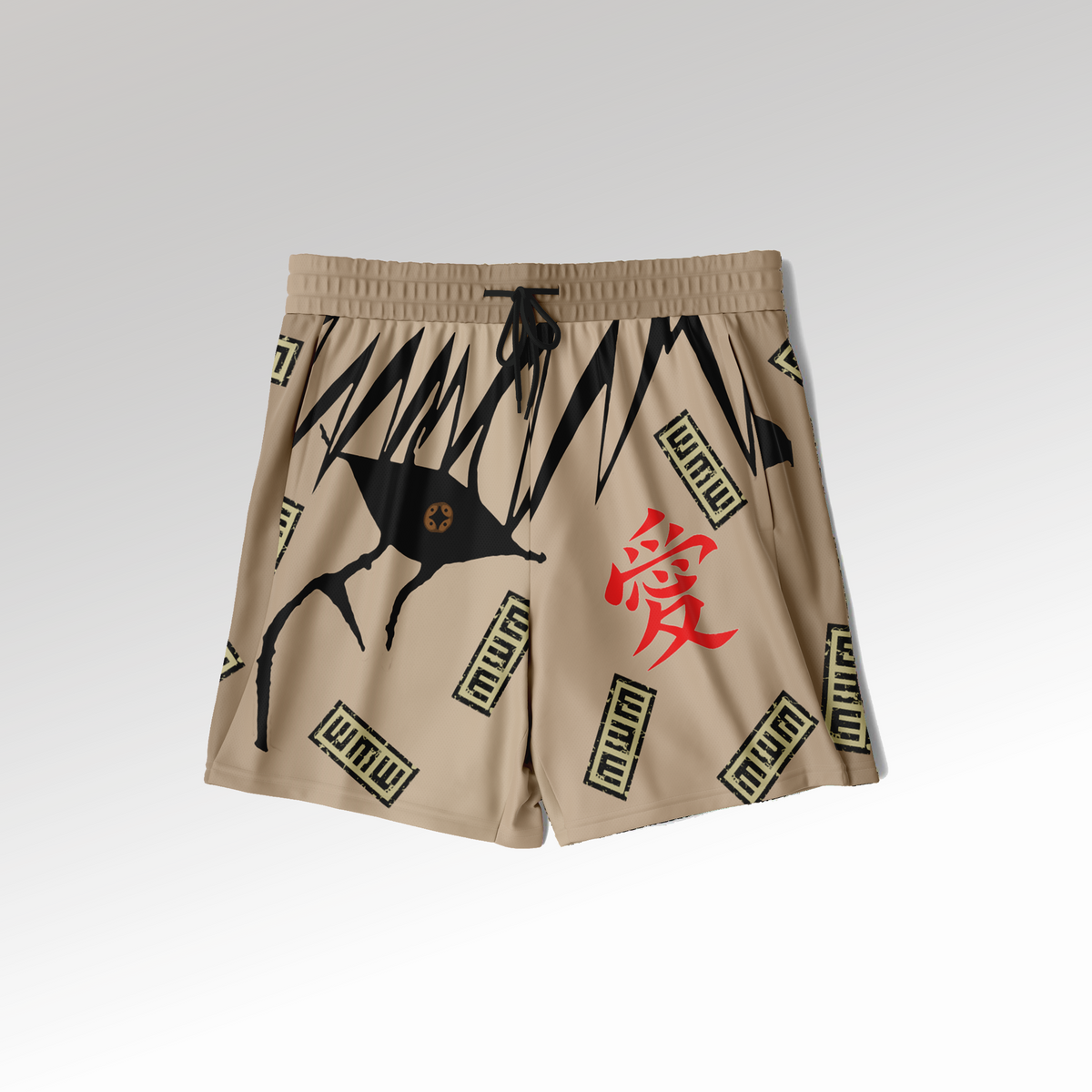 GAARA Sand Demon 2-in-1 Athletic Shorts