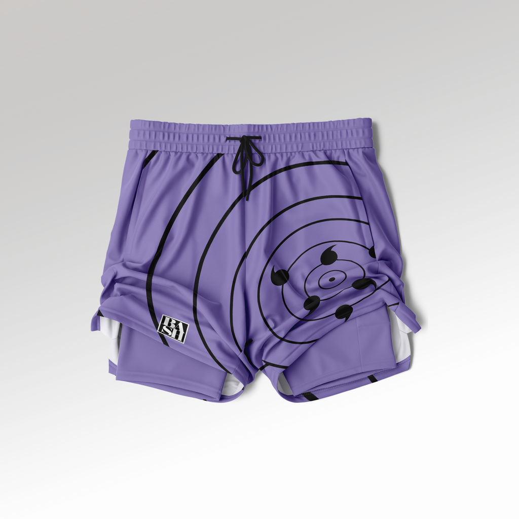Rinnegan 2-in-1 Athletic Shorts