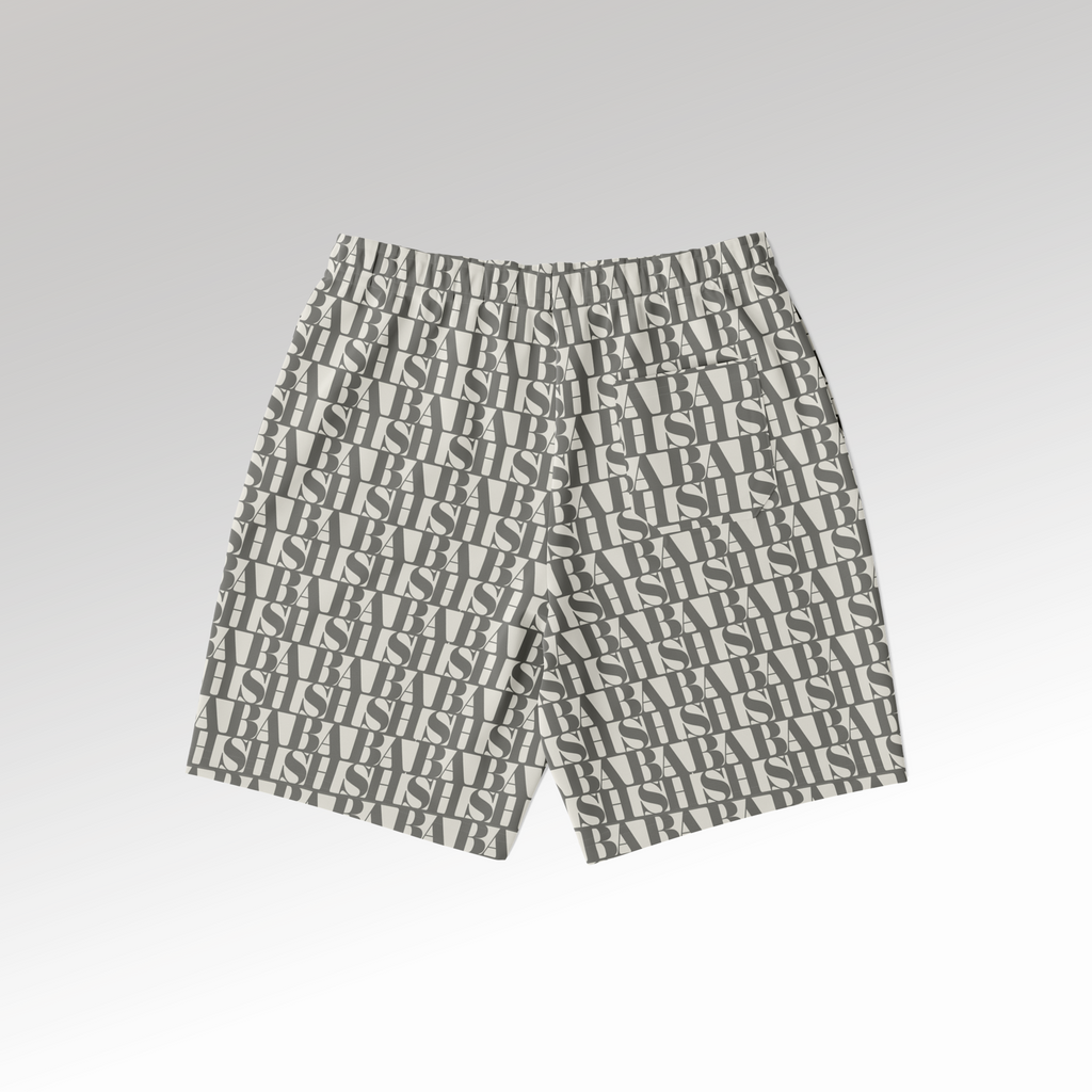 Monogram Long Shorts CRÈME