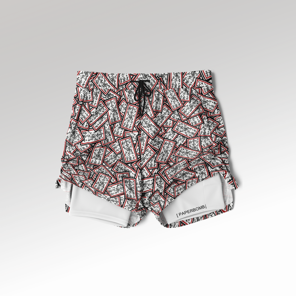 PaperBomb 2 - 1 Athletic Shorts